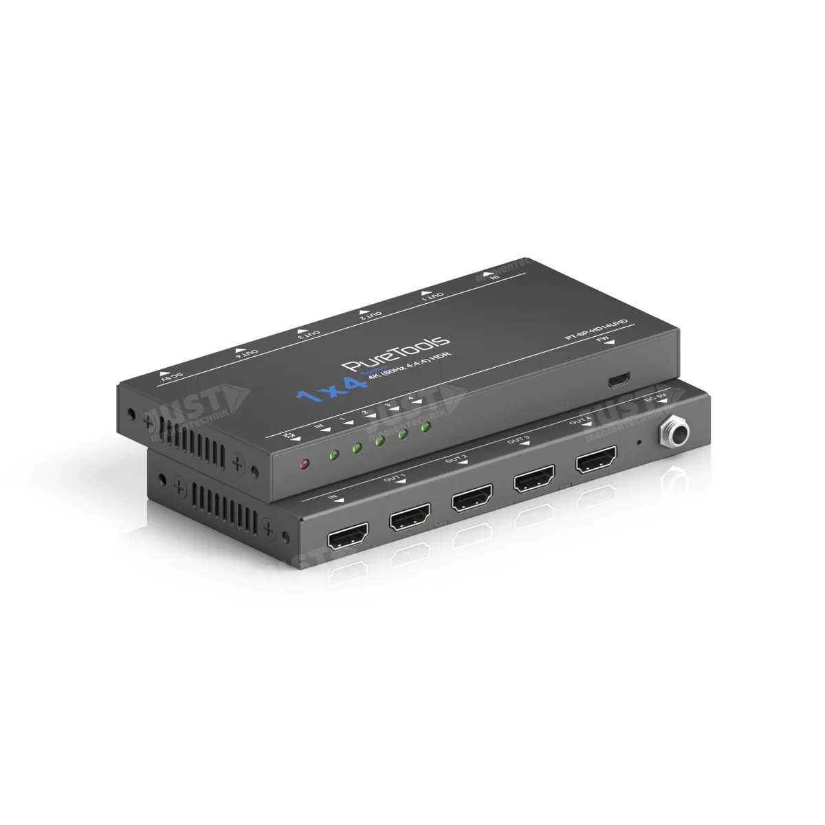 HDMI Verteiler 1:4 UHD/4K60 PT-SP-HD14UHD