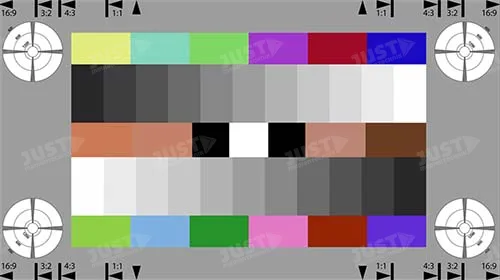 TE 256 Color and Calibration Test Chart A460