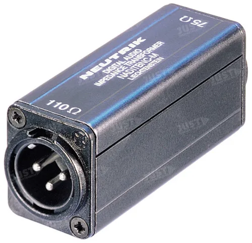 NADITBNC-M Impedance Transformer 75Ω nach 110Ω