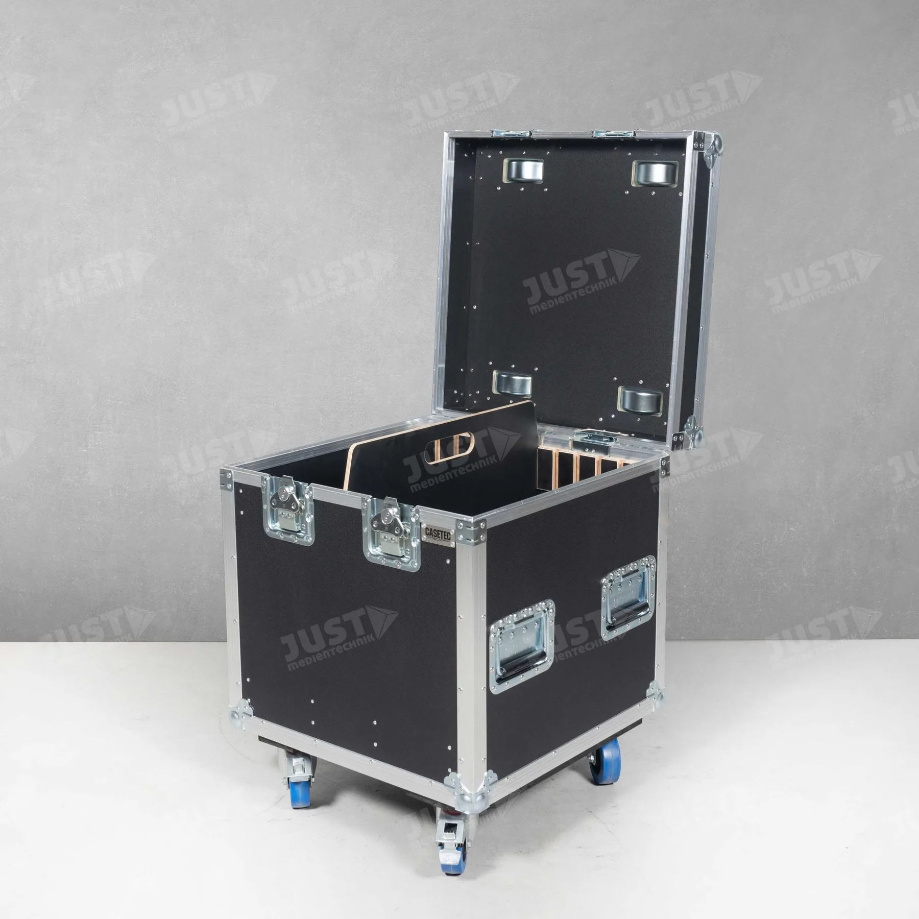Transflex Transportkiste mit Bluewheels 60x60x75