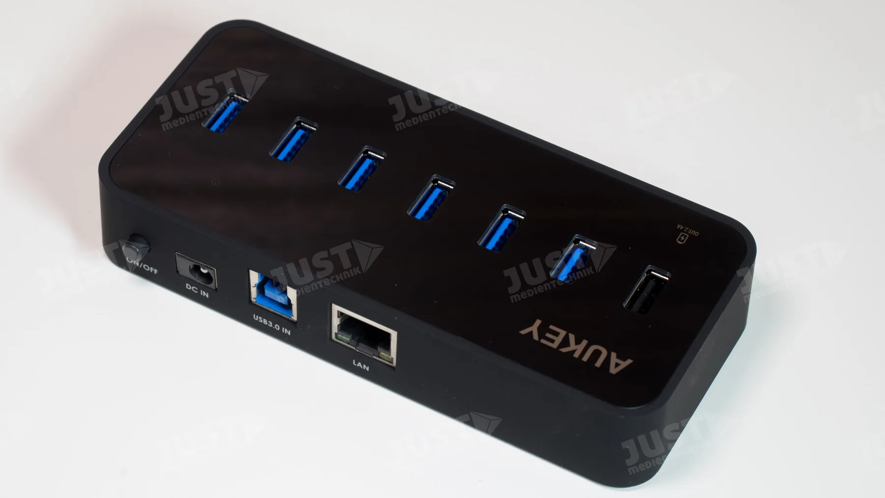 USB 3.0 6xHub+Ethernet, aktiv