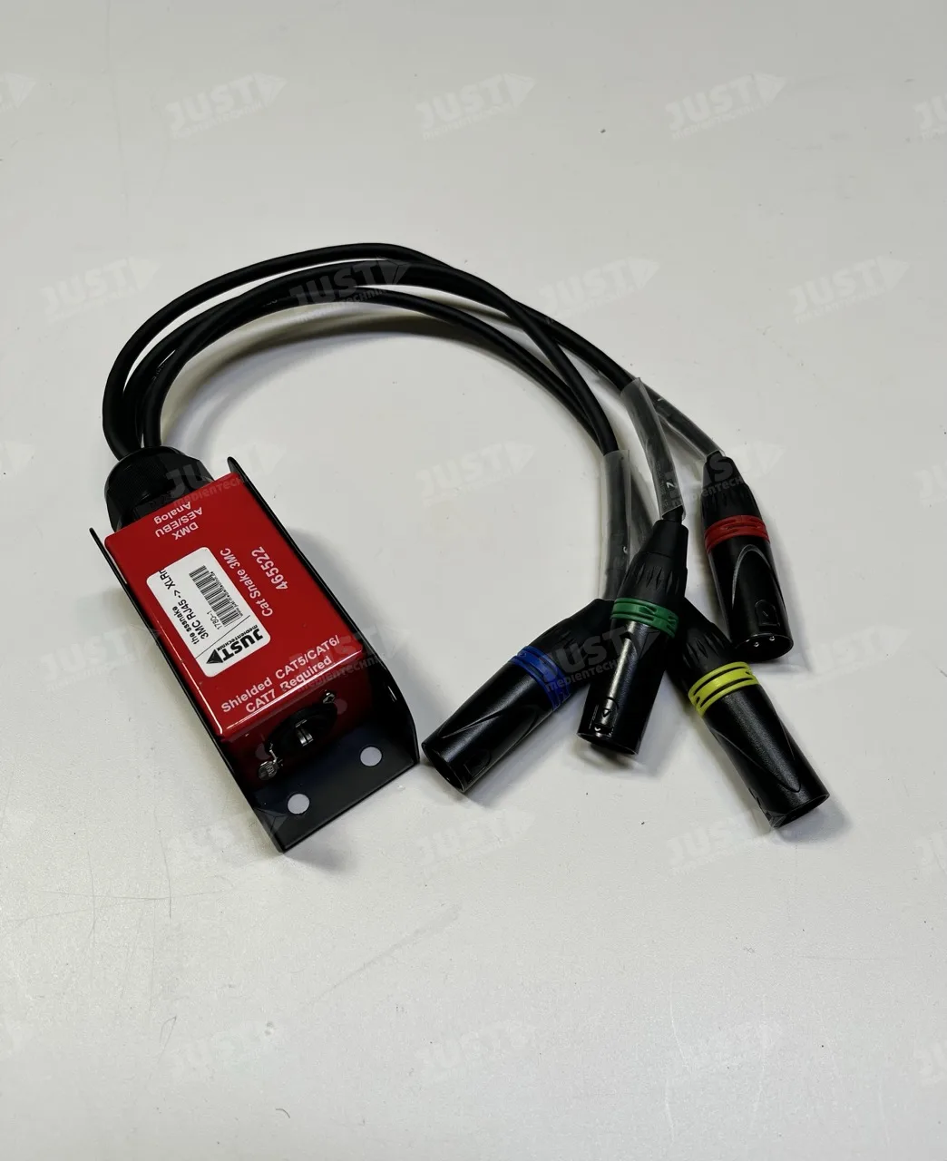3MC RJ45 -> 4x XLR3 male Cat Snake