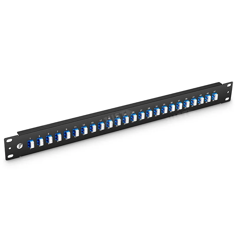 19" Patch Panel 24x SLC UPC Duplex OS2
