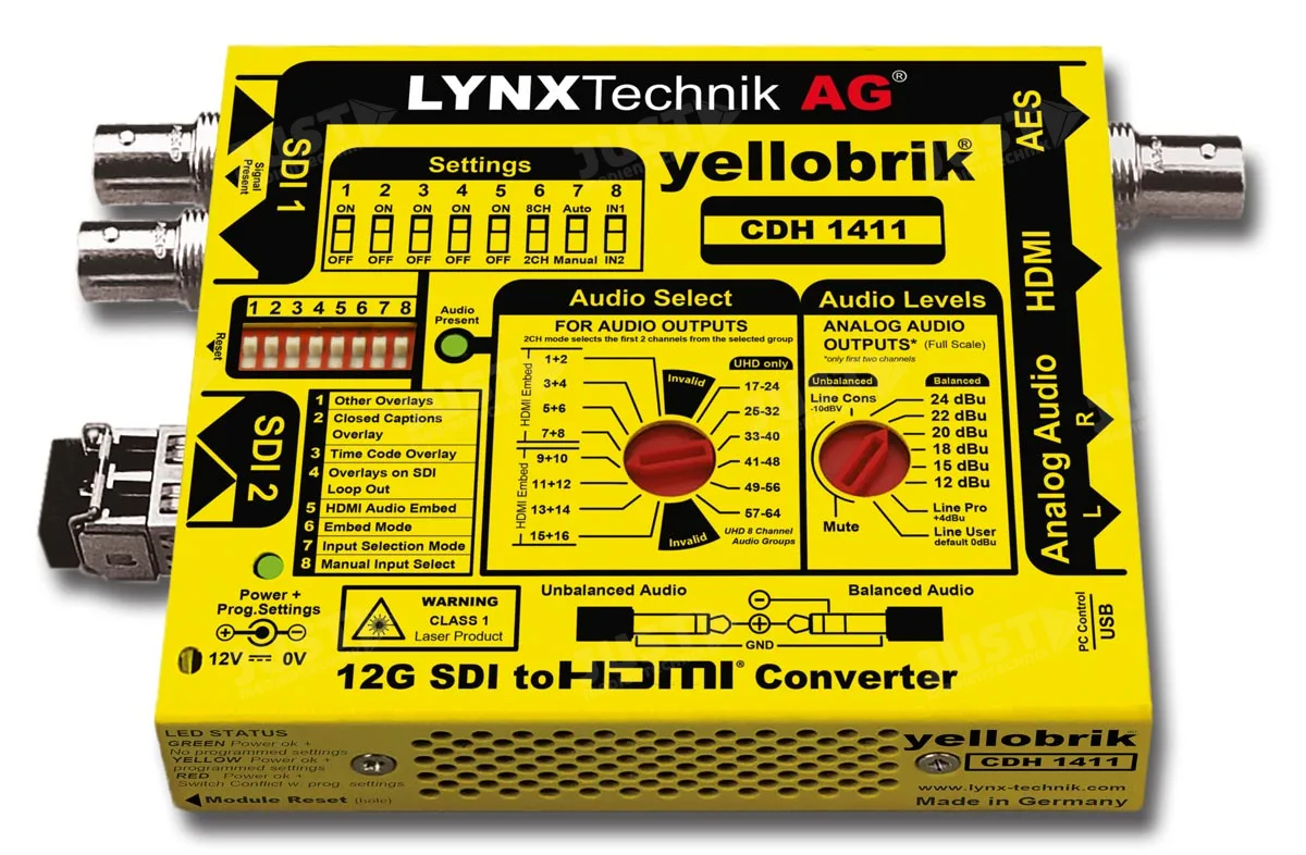 yellobrik CDH1411 12G SDI to HDMI Converter
