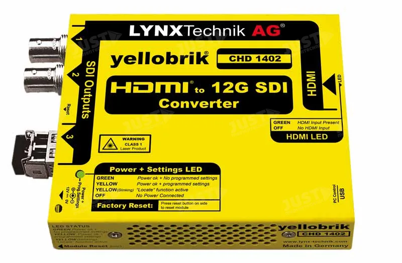 yellobrik CHD1402 4K HDMI to 12G SDI Converter