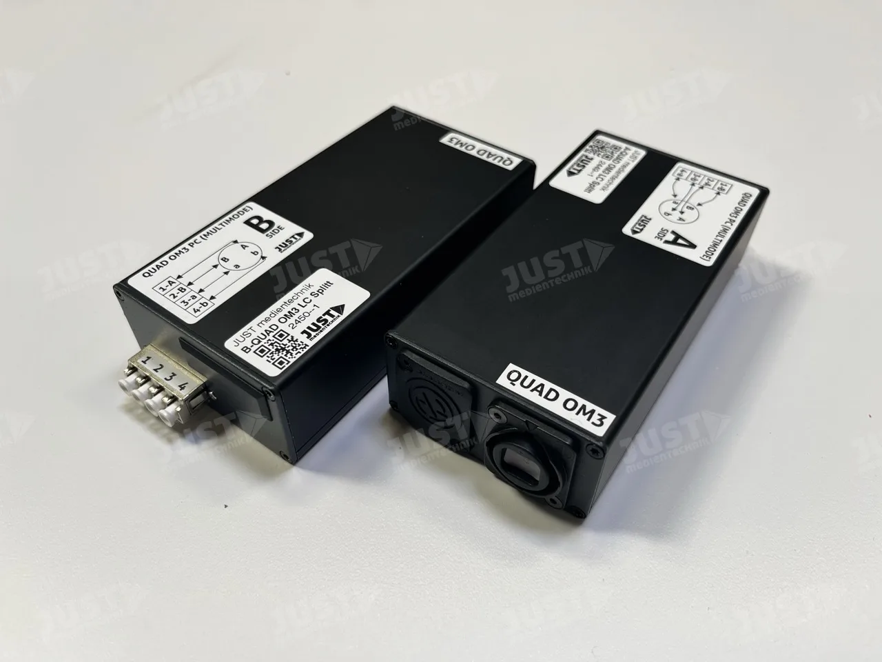 QUAD OM3 Multimode LC-Splitt