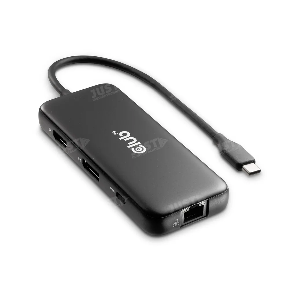 USB Type C Dock, HDMI2.1, DP1.2, Ethernet, 2x USB-A